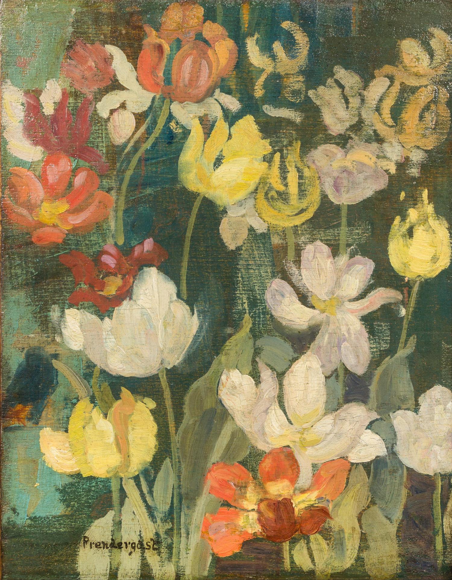 Maurice Brazil Prendergast, (American, 1858 - 1924), Spring Flowers