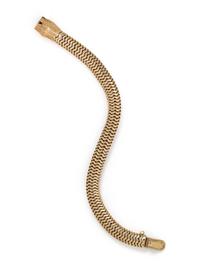 ANTIQUE, YELLOW GOLD BRACELET