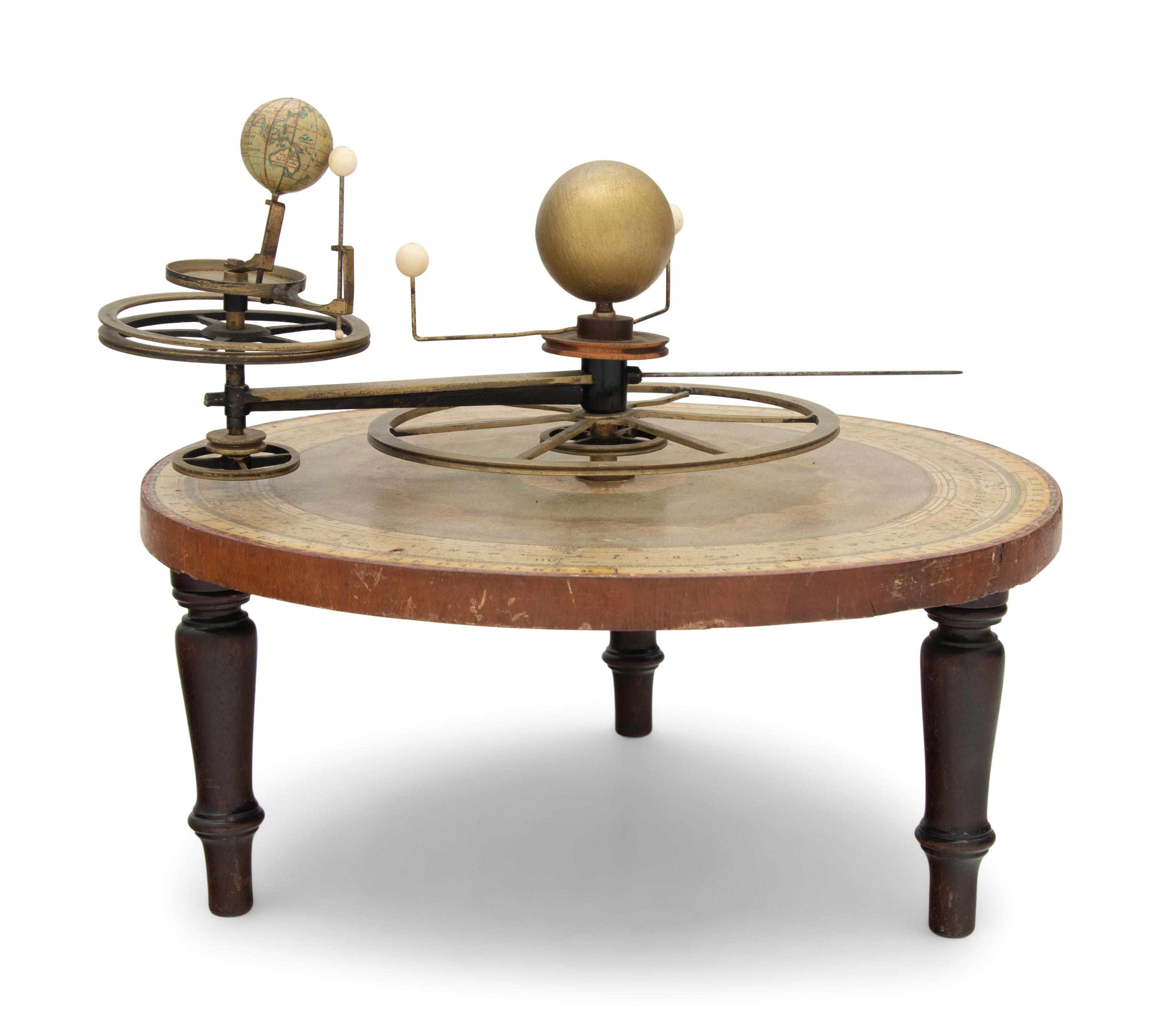An English Brass Mounted Orrery