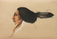 Maiden with Feather
