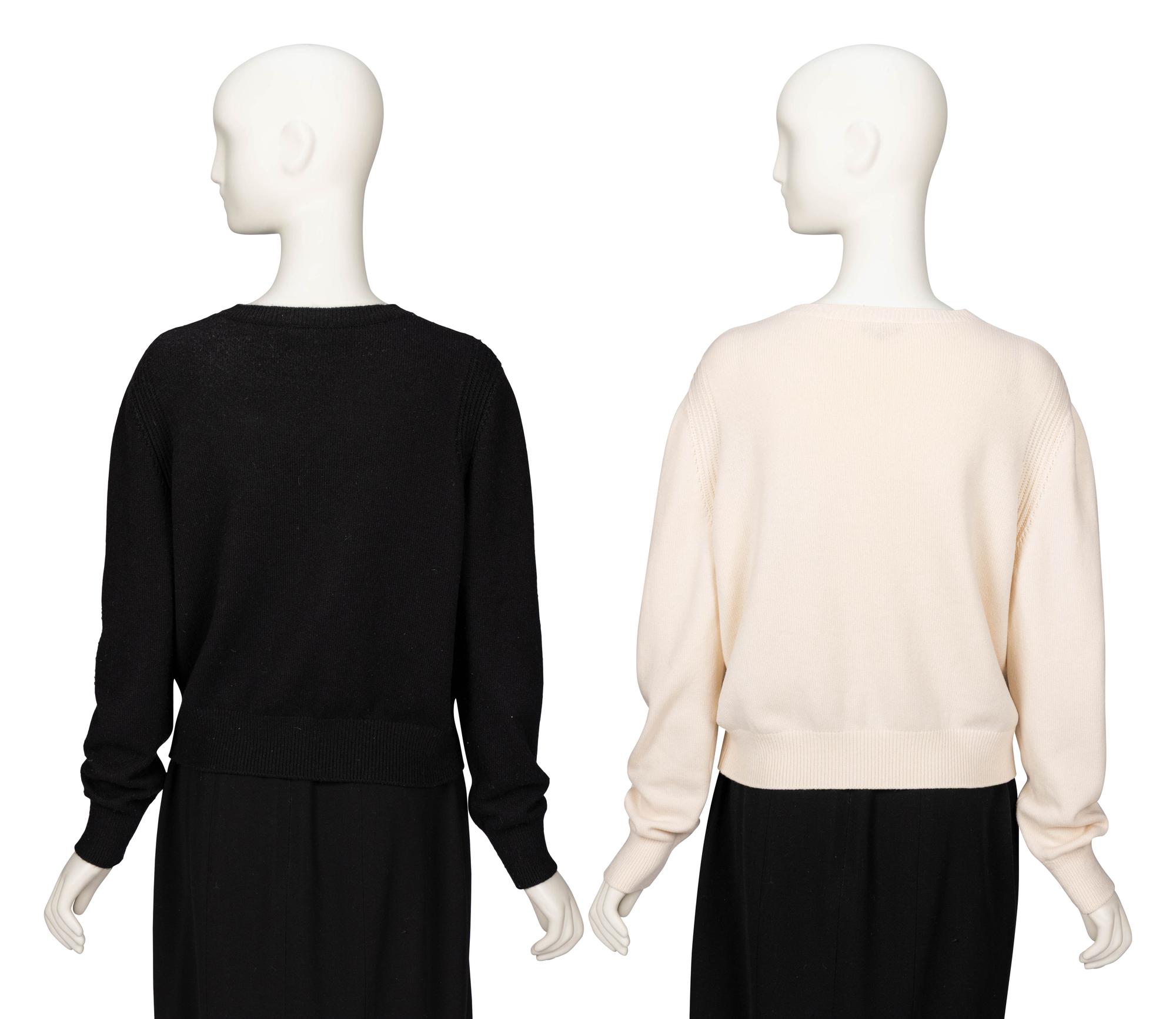 Chanel, Two Cashmere Sweaters