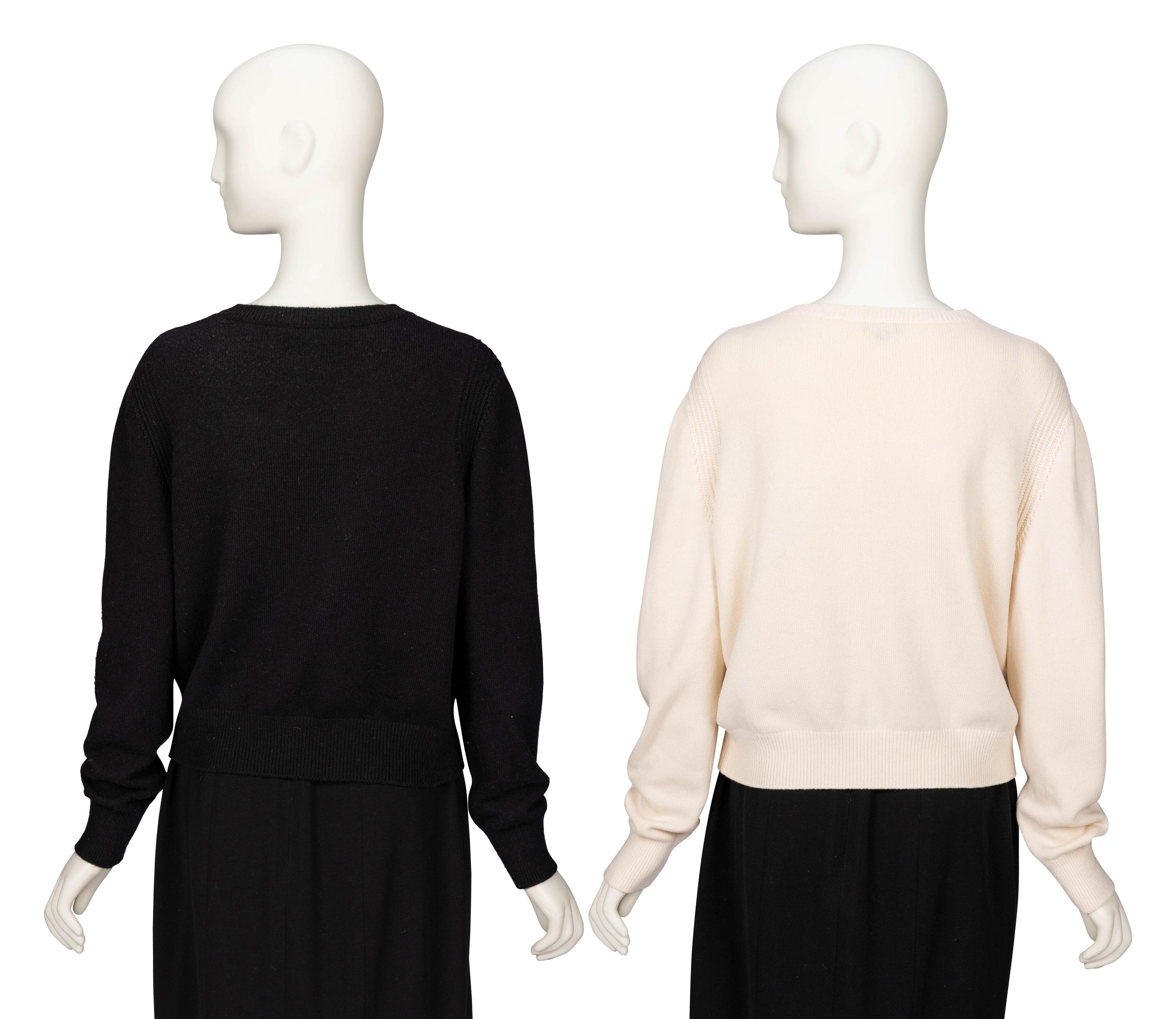 Chanel, Two Cashmere Sweaters