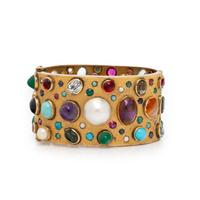 YELLOW GOLD CUFF BRACELET