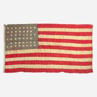 A 44-Star American National Flag associated with the Modoc Nation 1890-1895
