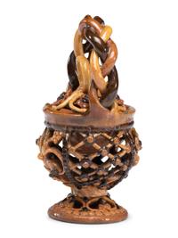 A French Redware Bride's Basket