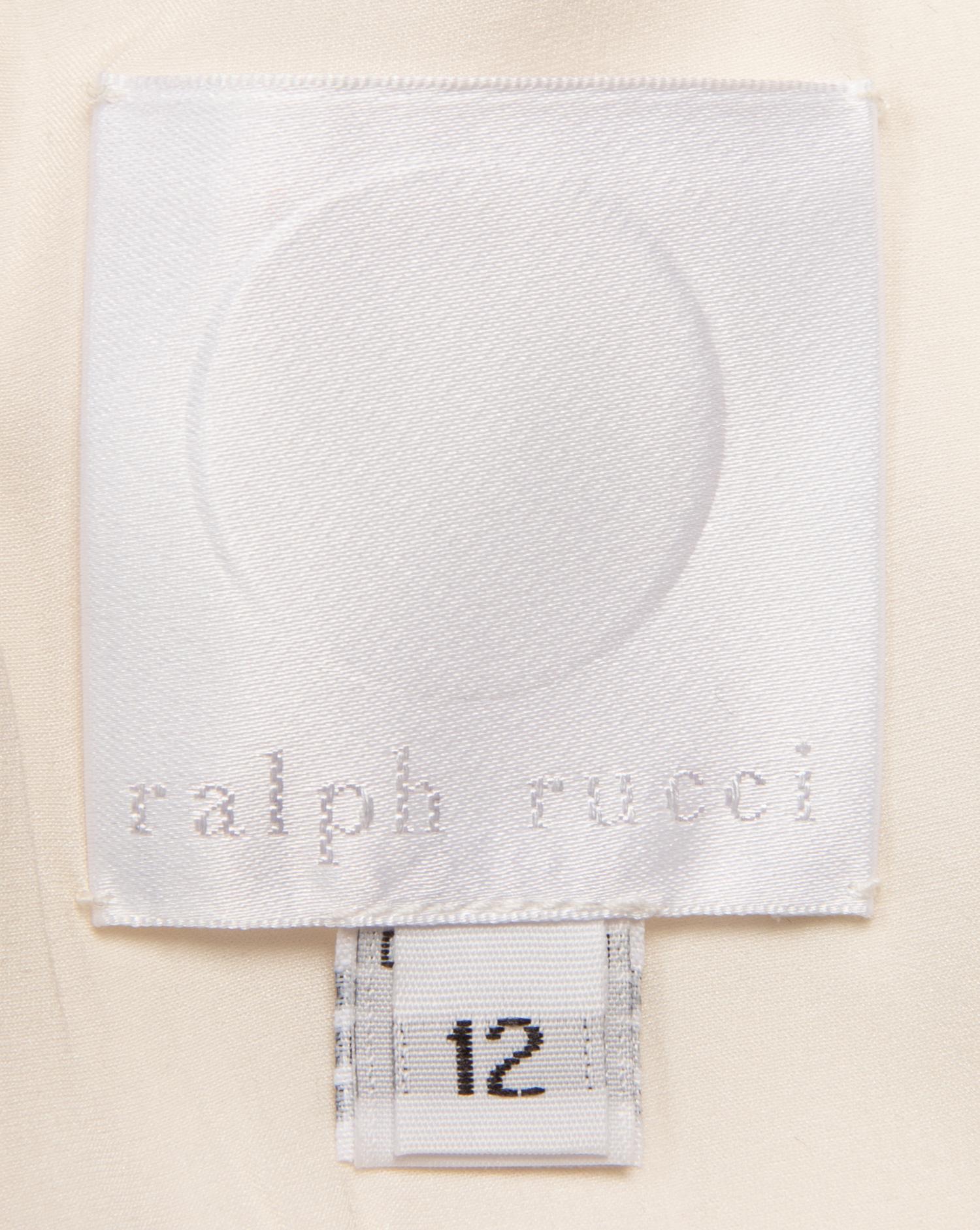 Ralph Rucci, Long Sleeve Knit Dress
