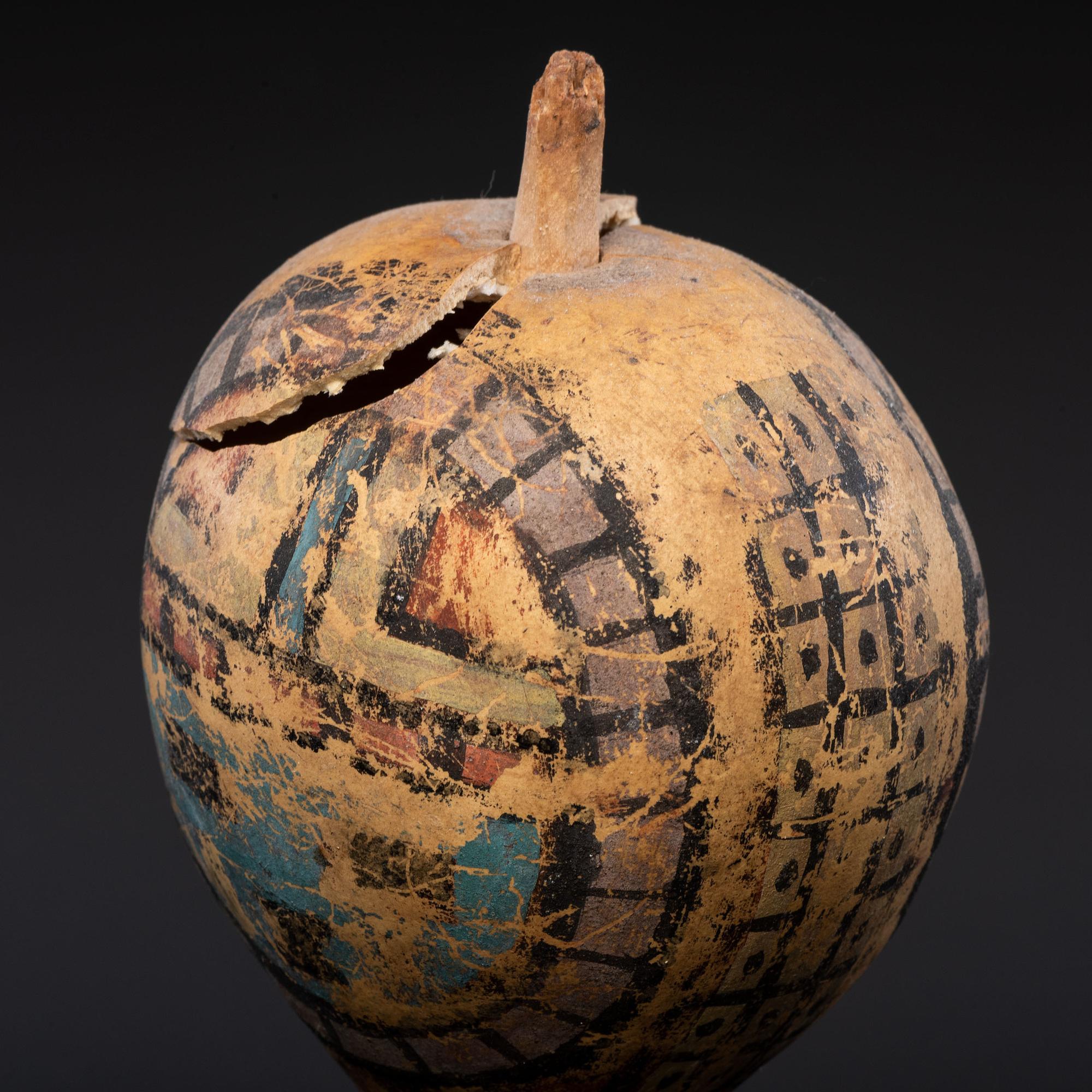 Pueblo Polychrome Gourd Rattles, From the Collection of Dick Jemison, Alabama