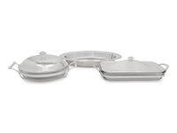 Three French Silver-Plate Serving Articles