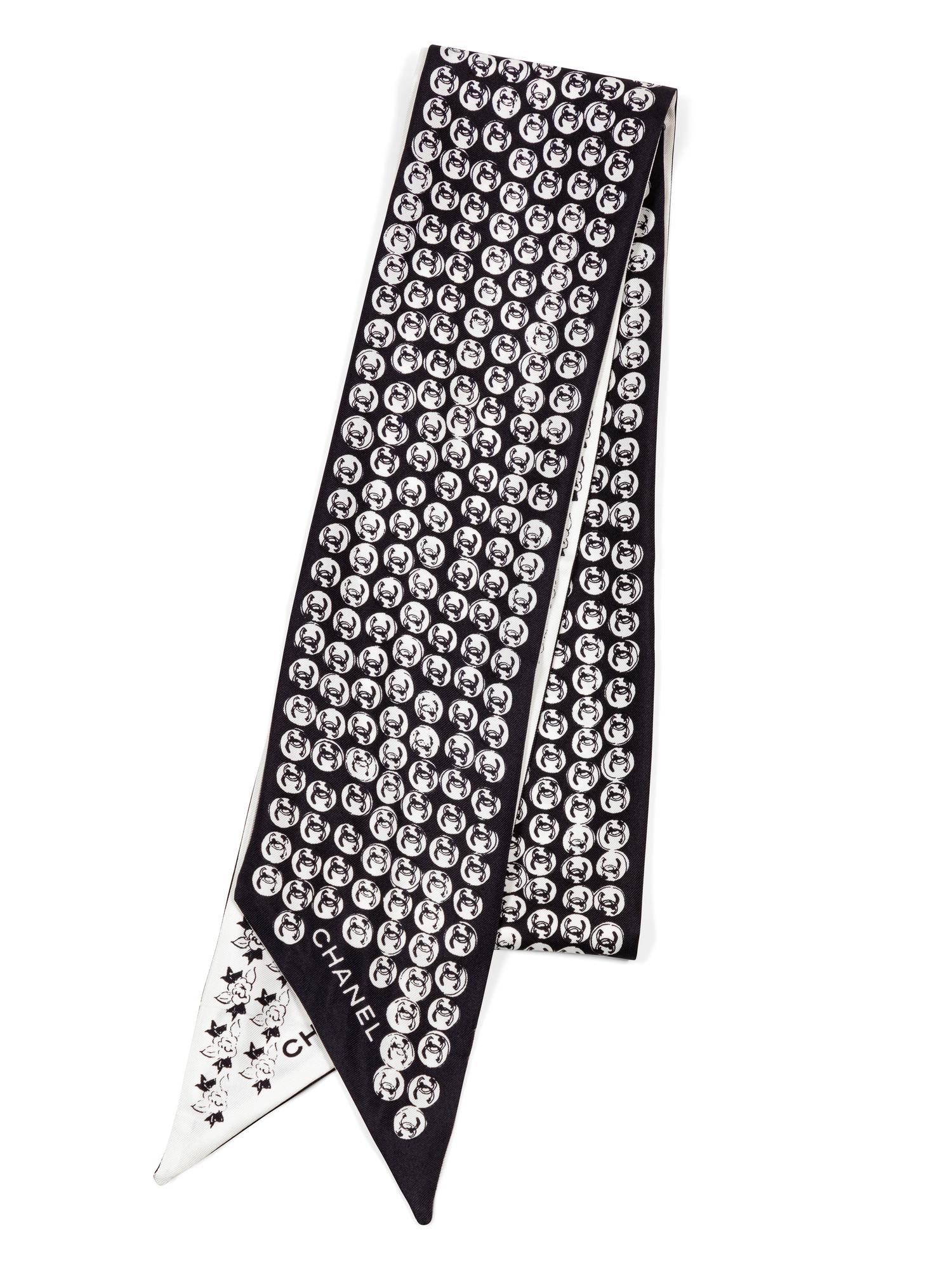 Chanel Silk Neck Scarf, 2000-10s