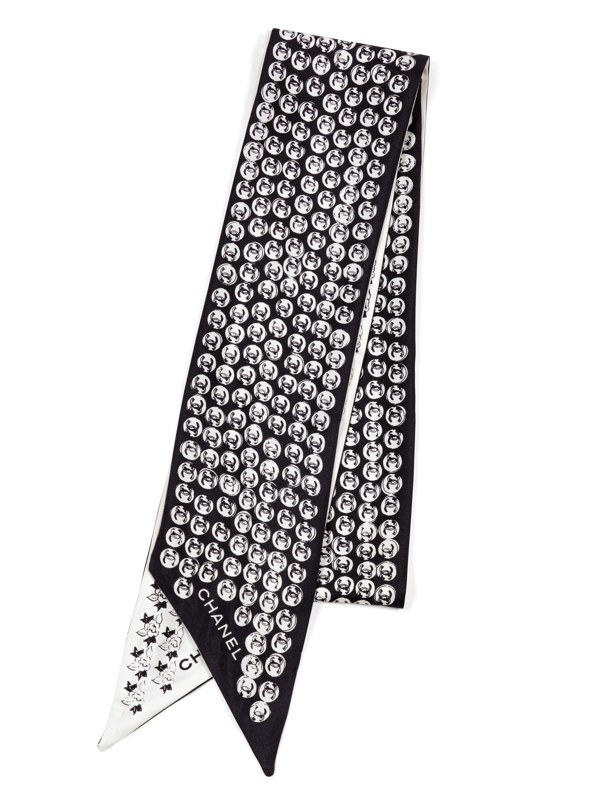 Chanel Silk Neck Scarf, 2000-10s