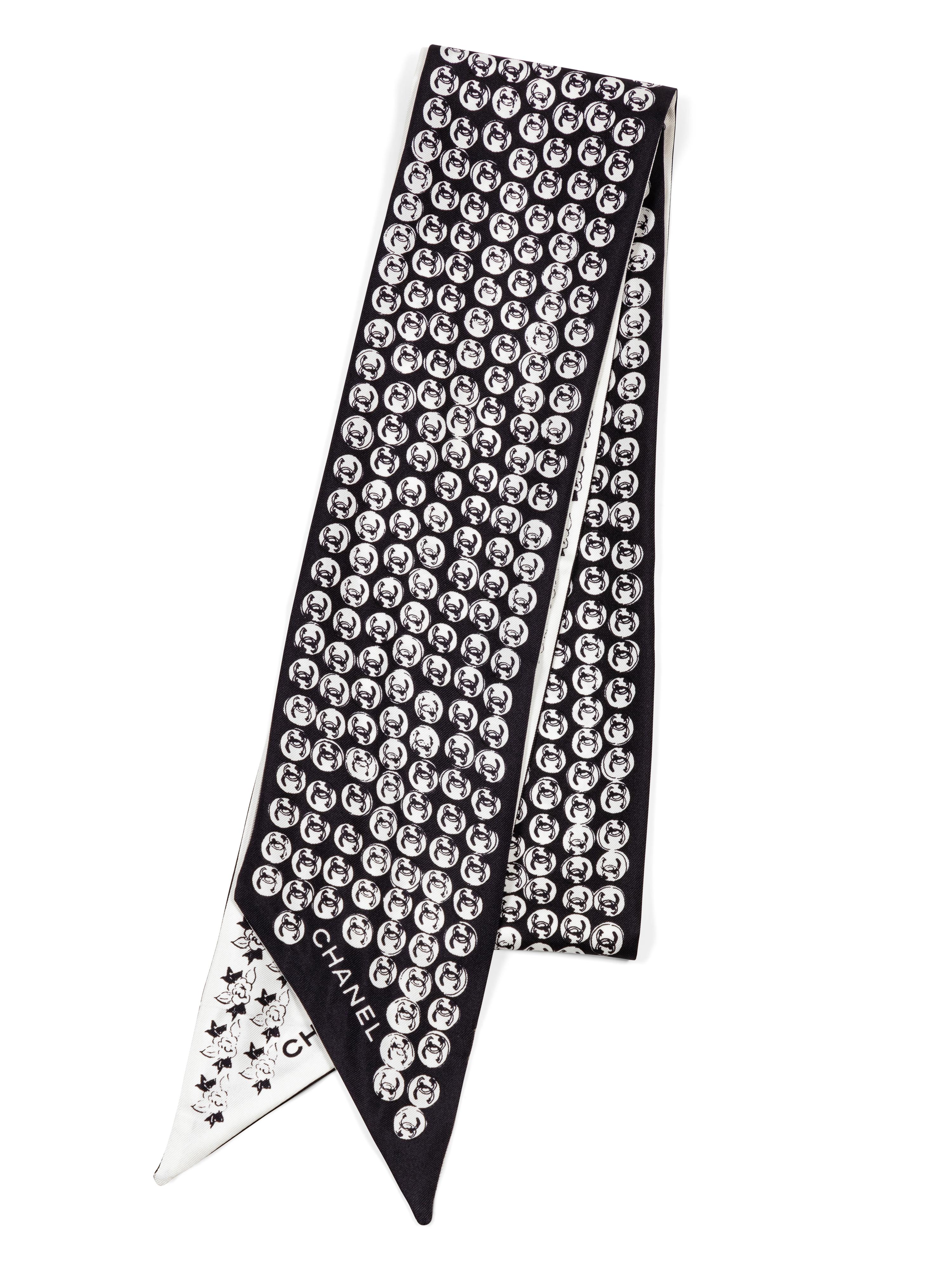 Chanel Silk Neck Scarf, 2000-10s