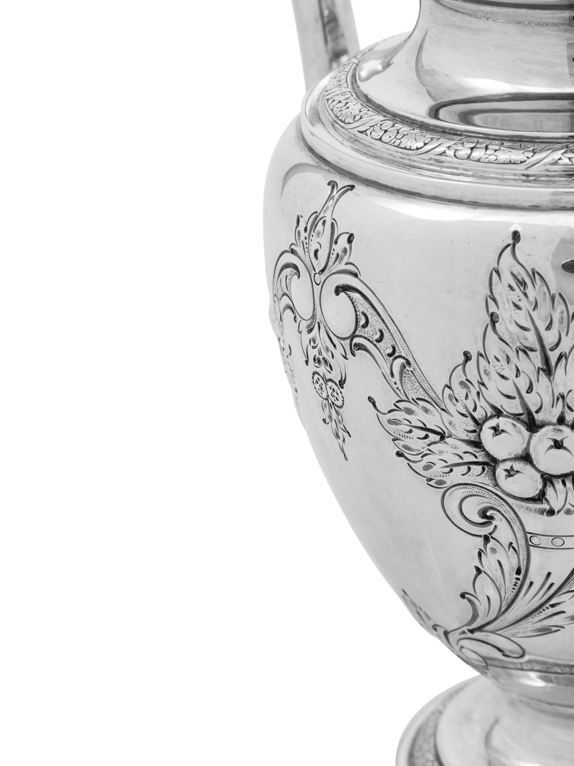 An American Silver Five-Piece Tea and Coffee Service