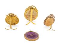 Four Continental Portrait Miniatures