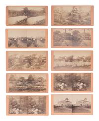 [CIVIL WAR]. 30 immediate post-war stereoviews of Gettysburg, many by TIPTON.