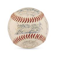 A 1965 Minnesota Twins Team Signed Autograph Baseball Including Harmon Killebrew (JSA Letter of Authenticity),