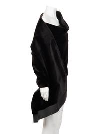Four Ralph Rucci Fur Pieces: One Coyote Muff, Two Chinchilla Scarves, and One Mink Wrap