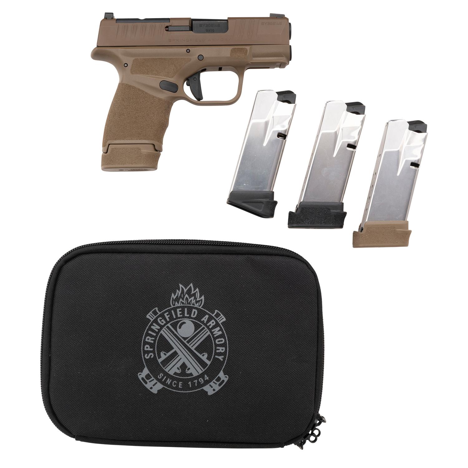 *Springfield Armory Hellcat FDE in Box with Accessories