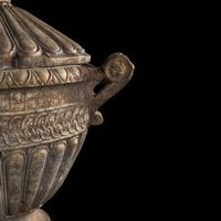 A Roman Marble Cinerary Urn