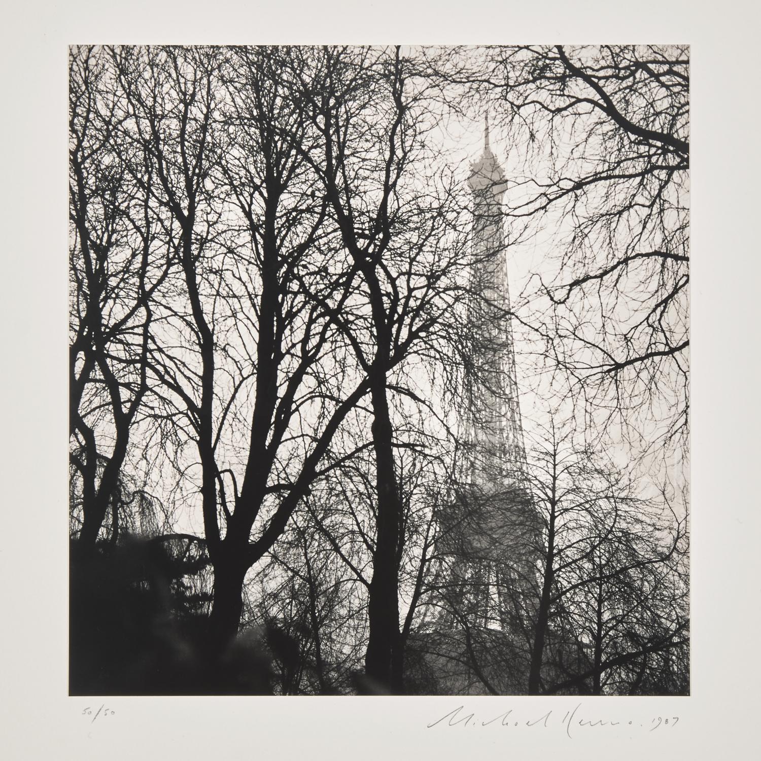 [Photography] Kenna, Michael. France, With a Signed Silver Gelatin Print of the Eiffel Tower
