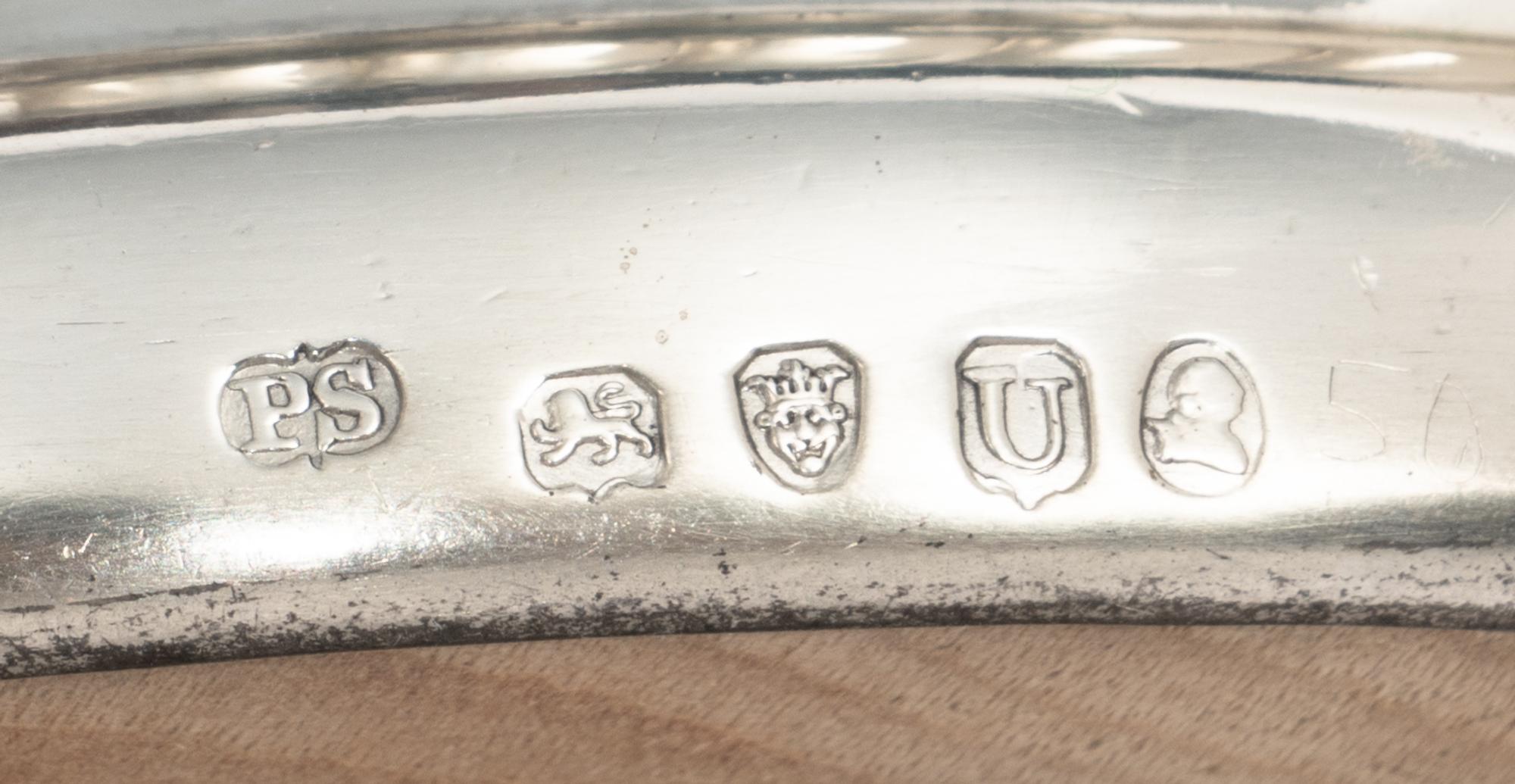 A Pair of Paul Storr Silver Mounted Wine Coasters