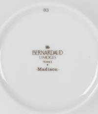 A Bernardaud Limoges Porcelain Dinner Service