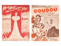 [BAKER, Josephine (1906-1975)]. A collection of vintage ephemera related to Baker and her performances.