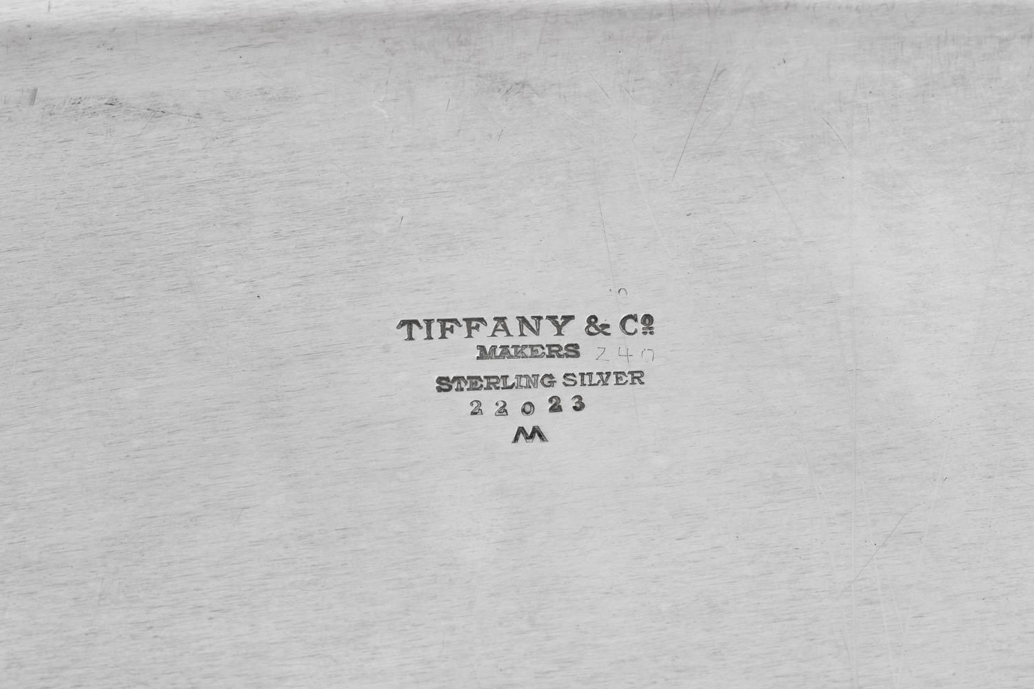 A Tiffany and Co. Silver Platter