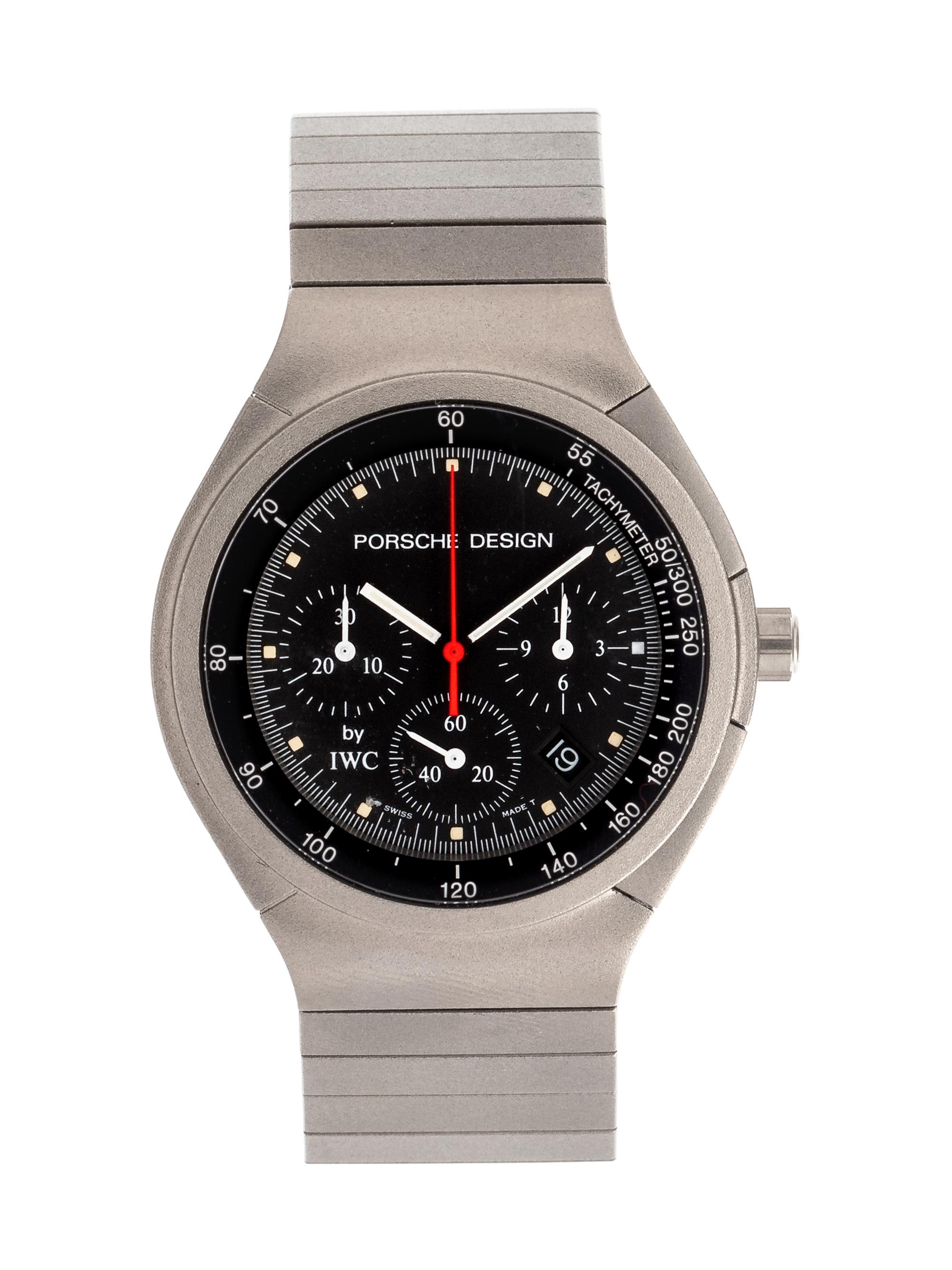 IWC for Porsche Design, Titanium Ref. 3743/3744 Chronograph Wristwatch