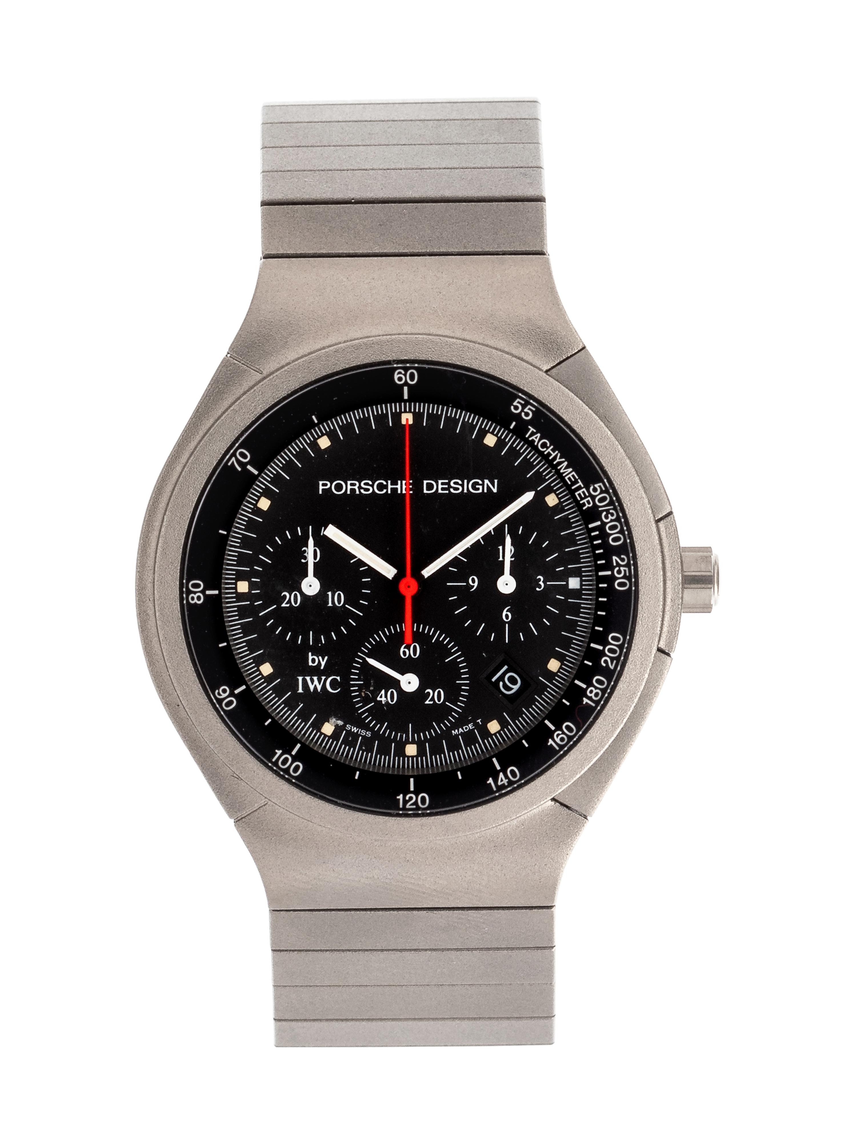 IWC for Porsche Design, Titanium Ref. 3743/3744 Chronograph Wristwatch