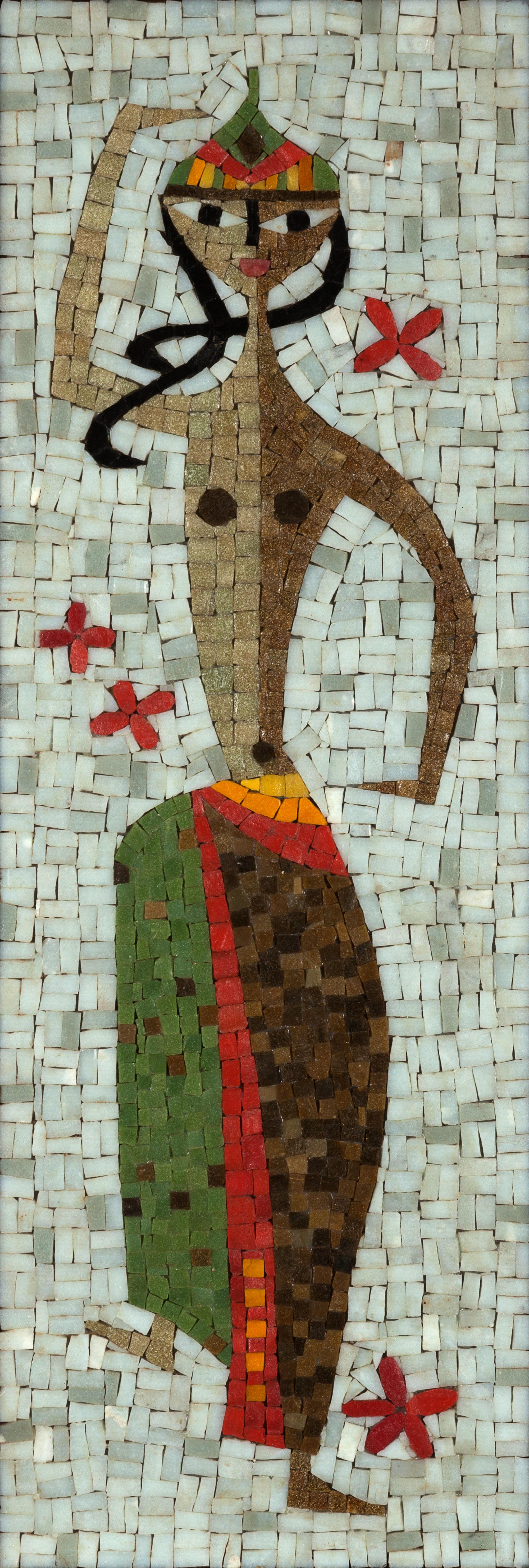 Pair of Wall Mosaics Era Industries, Mexico/USA