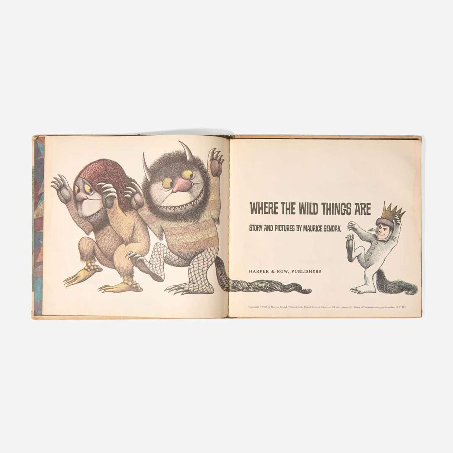 [Children's & Illustrated] Sendak, Maurice Where the Wild Things Are
