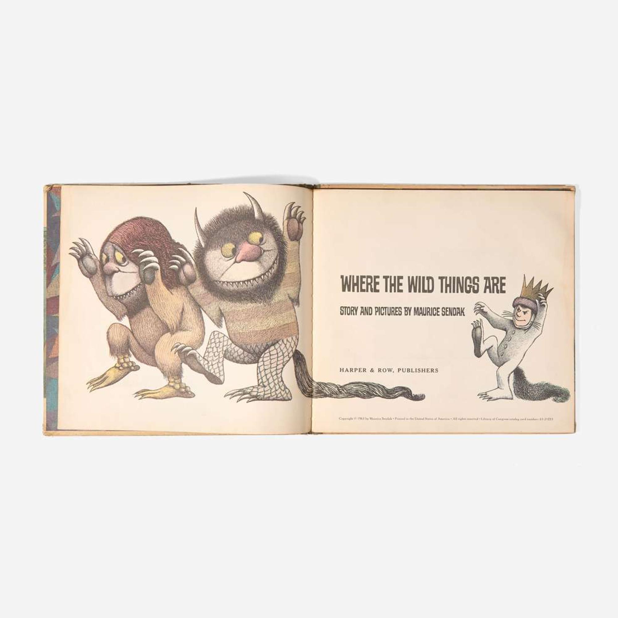 [Children's & Illustrated] Sendak, Maurice Where the Wild Things Are