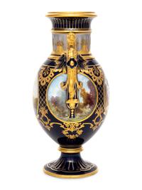 A Continental Porcelain Vase