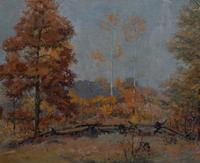 Ross, (20th century), Autumn Landscape, 1930
