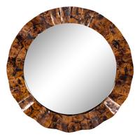 A Contemporary Simulated Horn Mirror