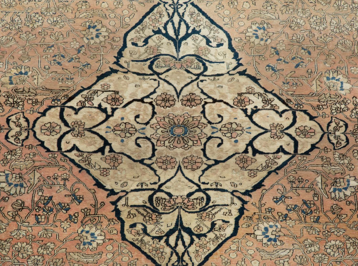 A Mohtasham Kashan Wool Carpet