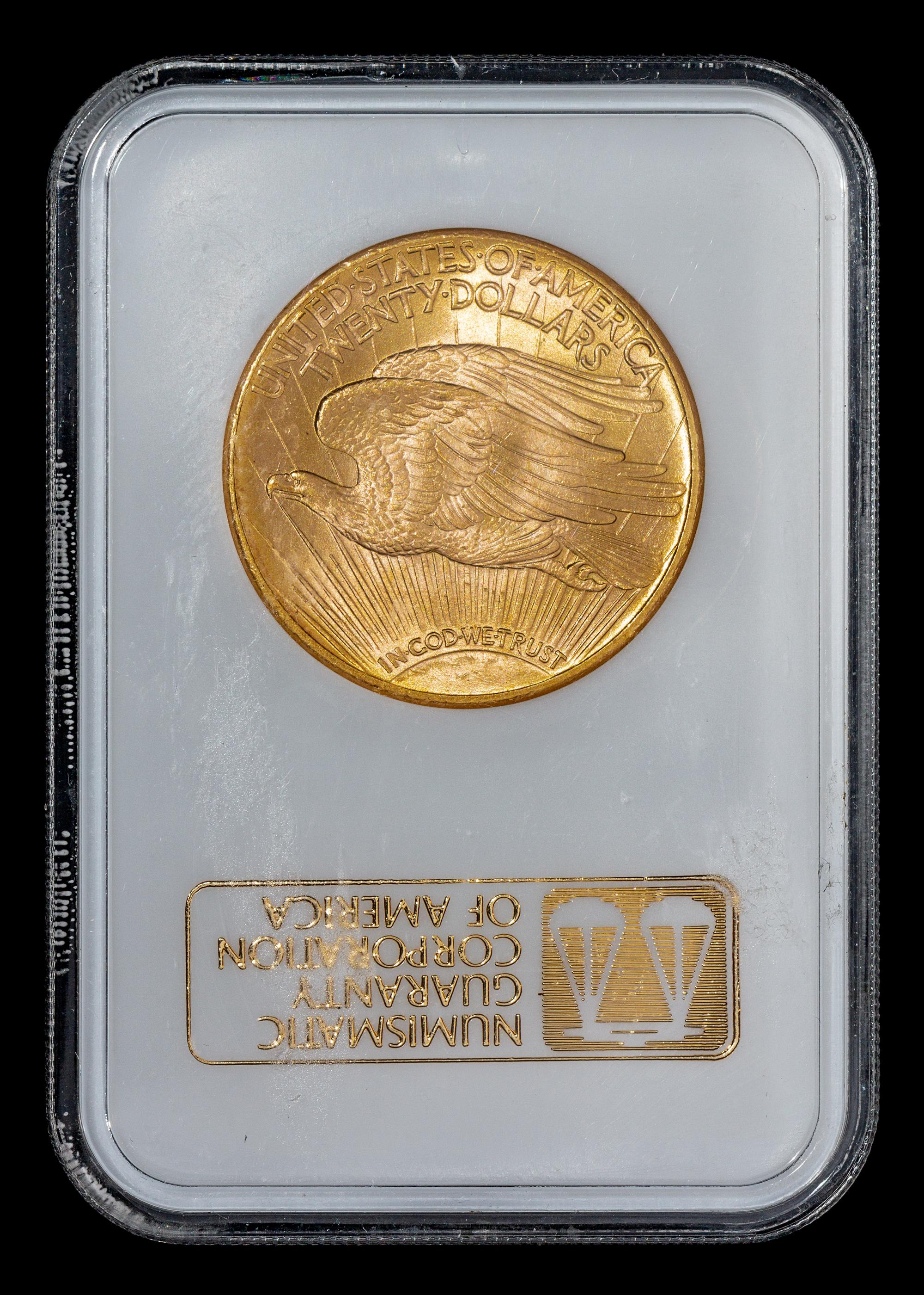 A United States 1924 Saint-Gaudens Gold $20 Coin