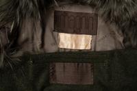 Fendi Horizontal Fox Fur Coat with Wool Overcoat, 1970-80s