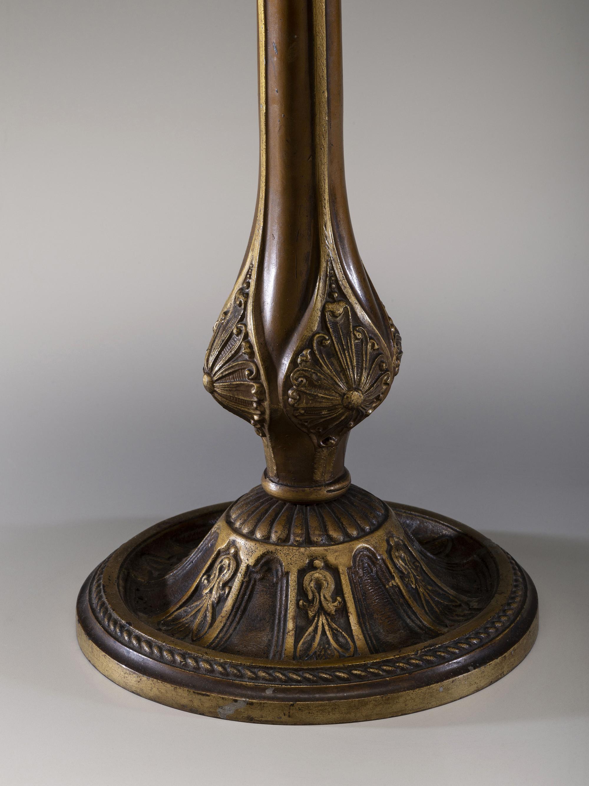 Acorn Lamp Shade with Associated Base