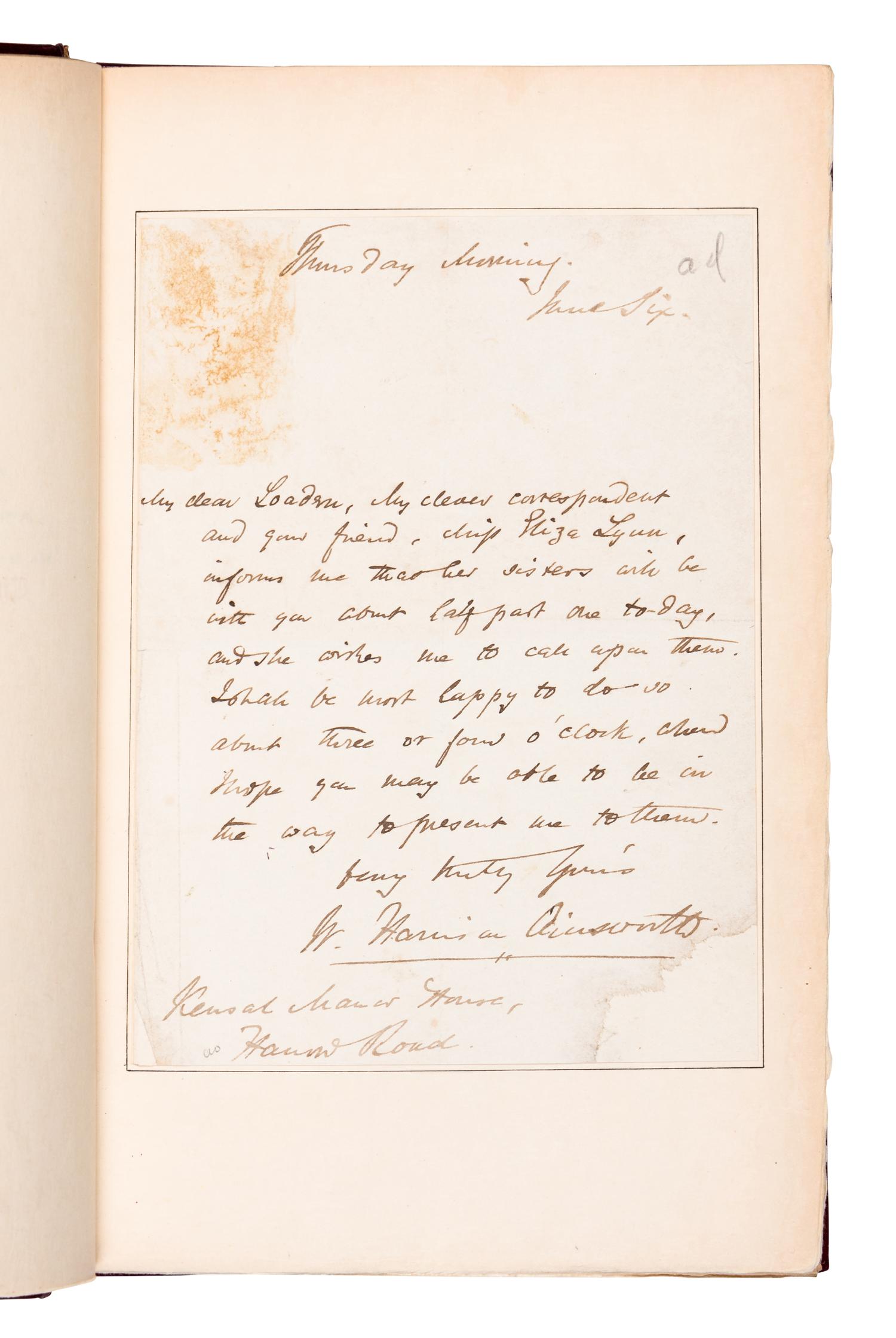 [BINDINGS]. AINSWORTH, William Harrison (1805-1882). Historical Romances . Philadelphia: George Barrie & Son, [n.d.].
