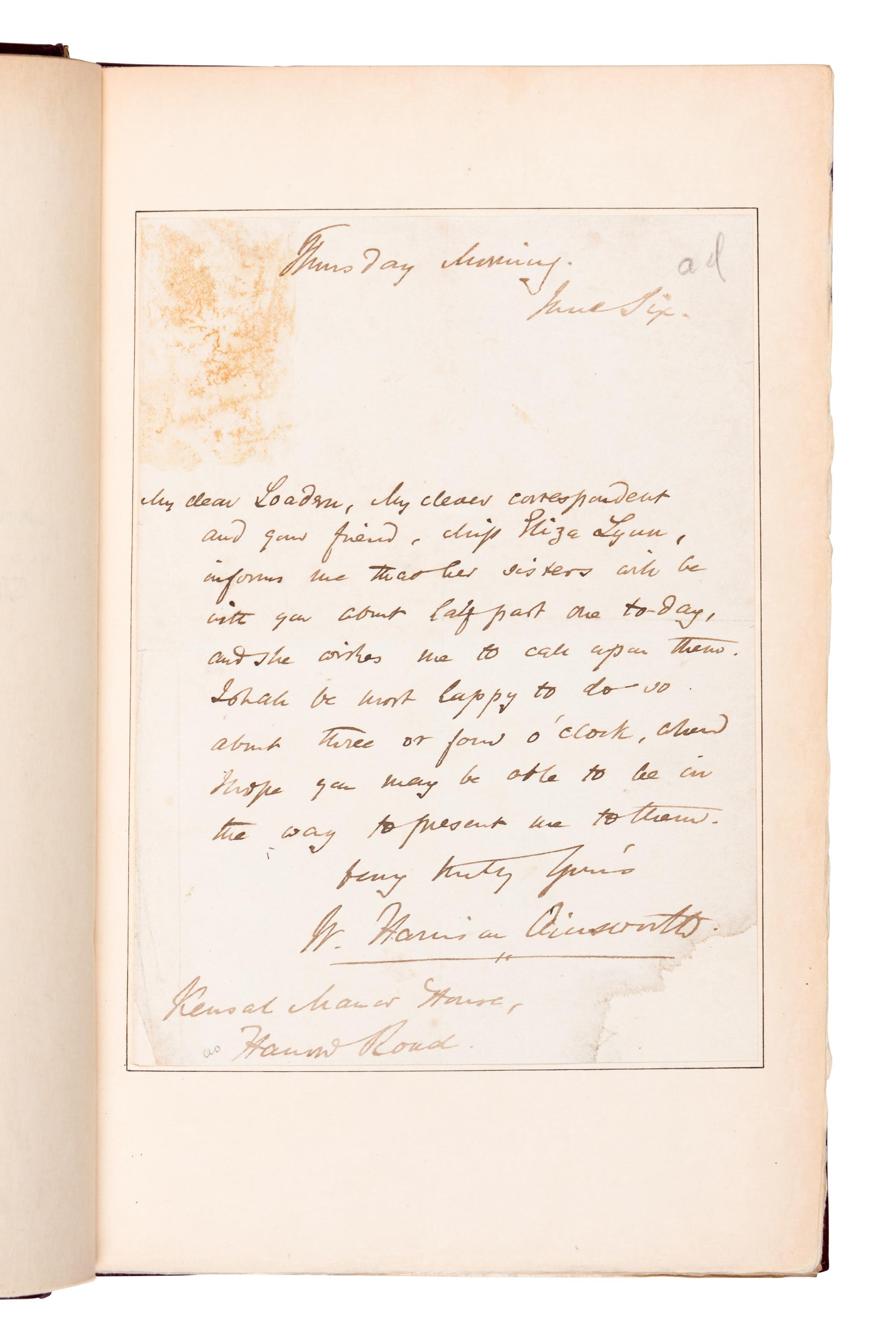 [BINDINGS]. AINSWORTH, William Harrison (1805-1882). Historical Romances . Philadelphia: George Barrie & Son, [n.d.].