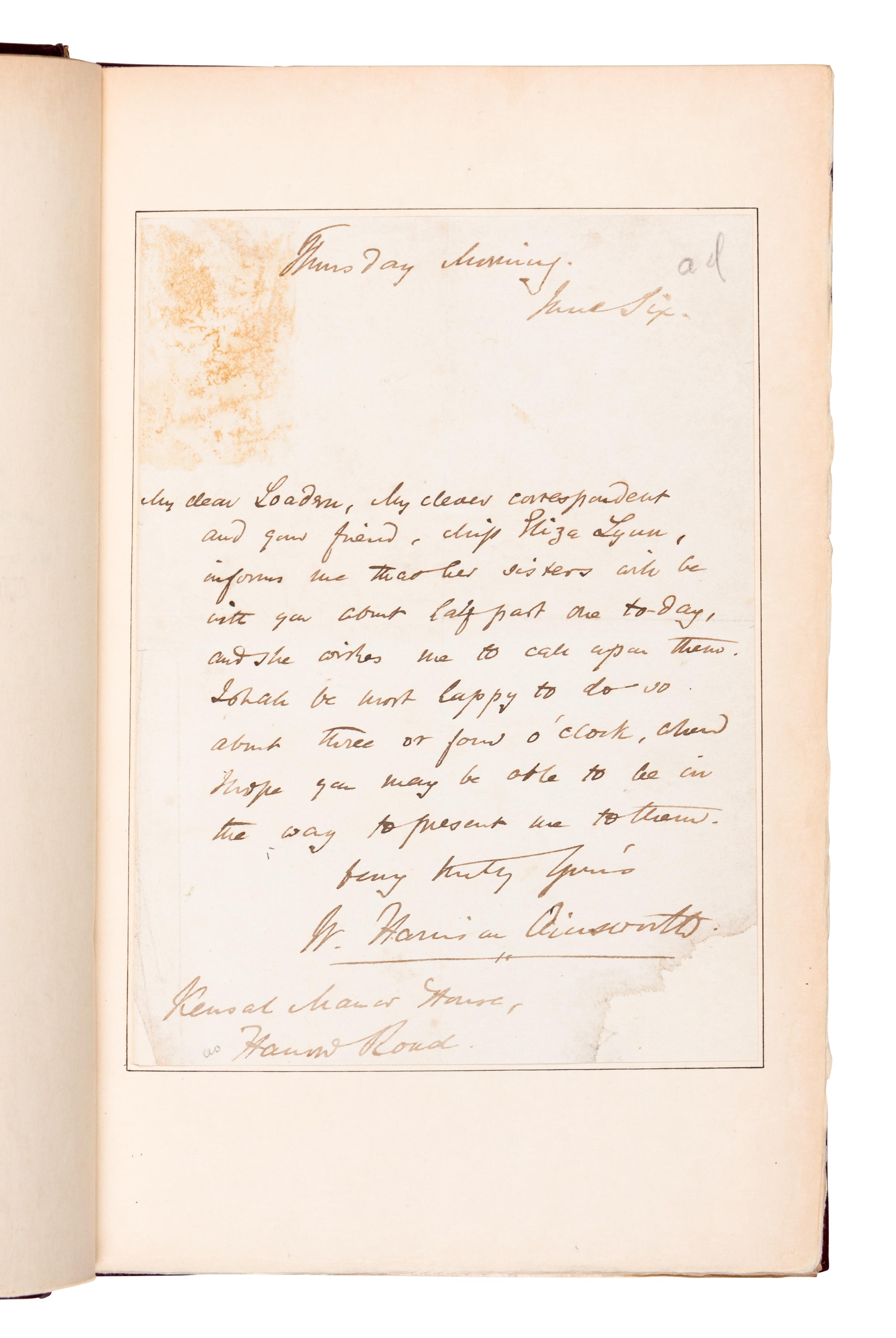 [BINDINGS]. AINSWORTH, William Harrison (1805-1882). Historical Romances . Philadelphia: George Barrie & Son, [n.d.].