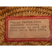 Akimel and Tohono O'odham Baskets