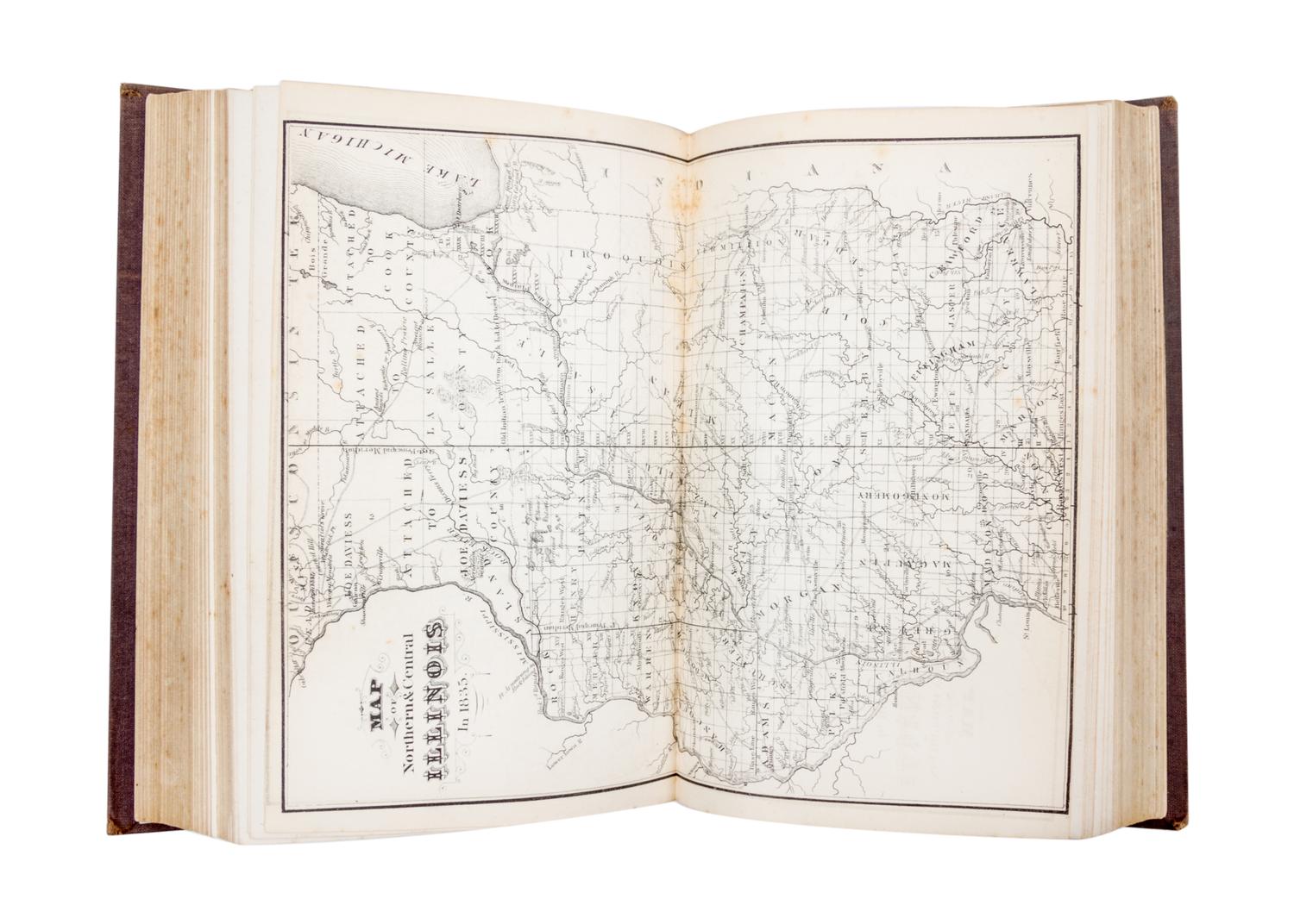 (CHICAGO, HISTORY) A group of seven early historical works on Chicago.