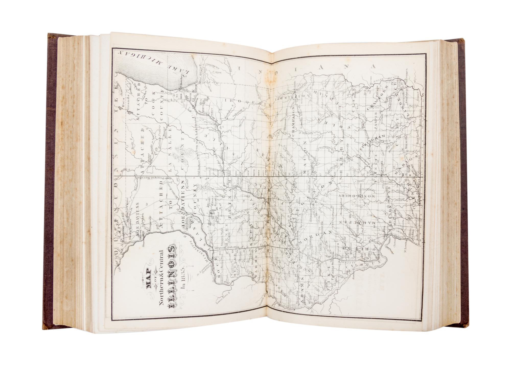 (CHICAGO, HISTORY) A group of seven early historical works on Chicago.