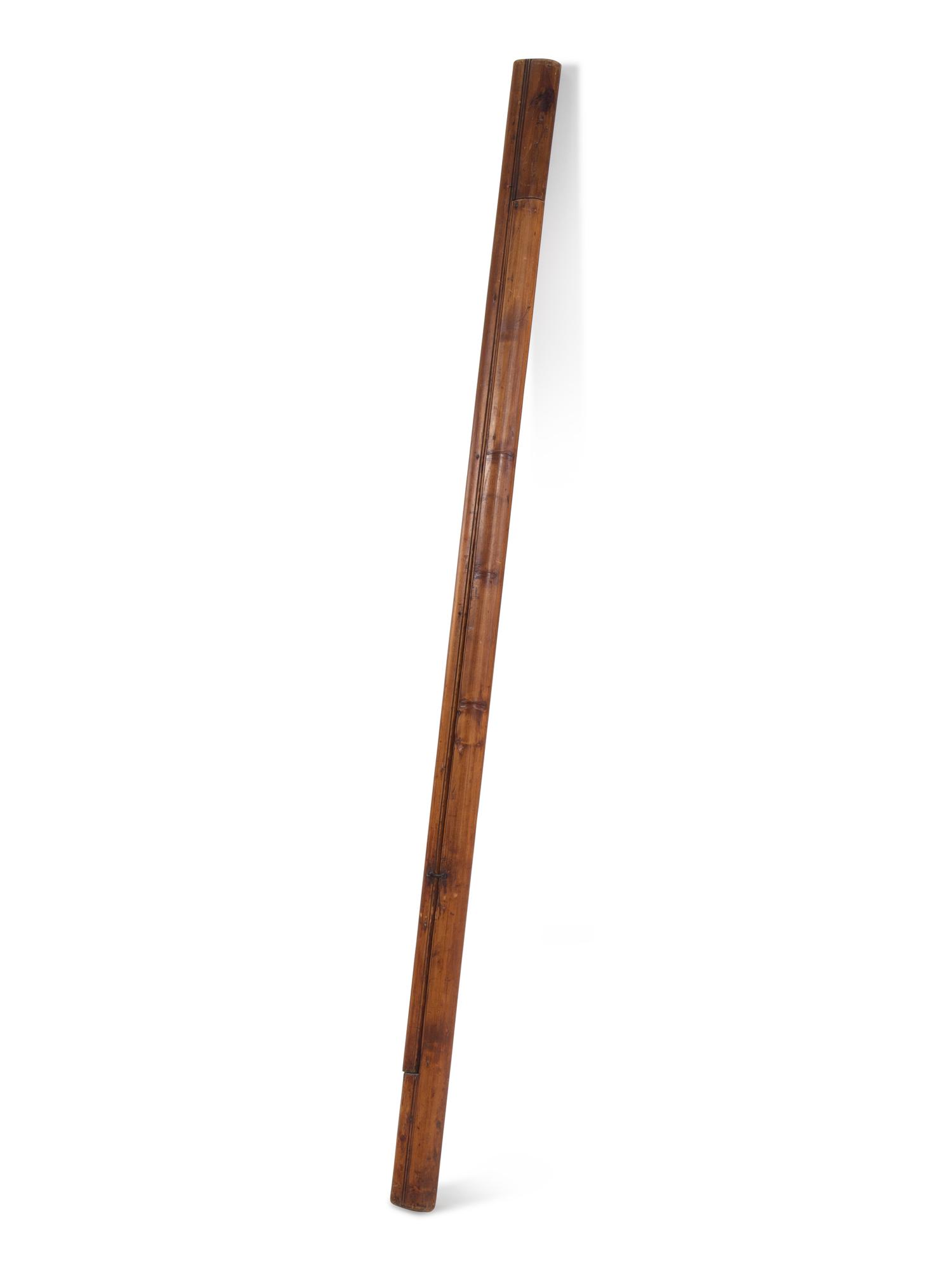 A George III Style Pine Collapsible Library Ladder