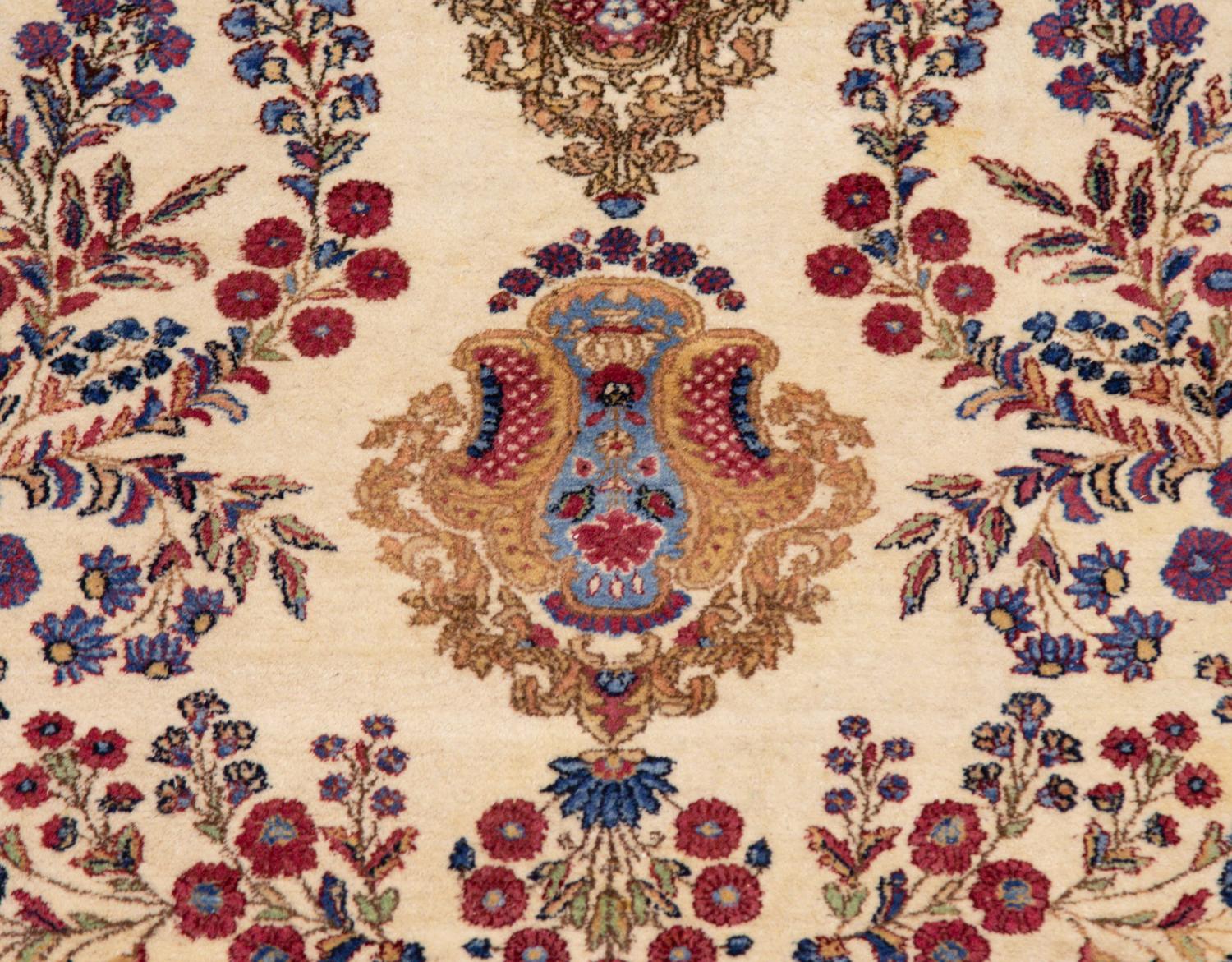 A Kirman Wool Rug