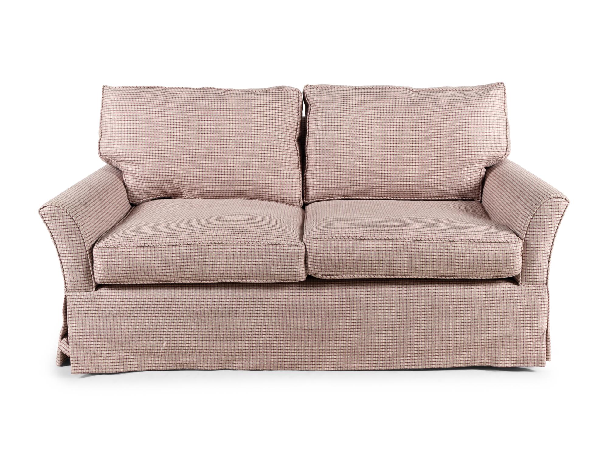 A JJ Custom Two-Seat Sofa