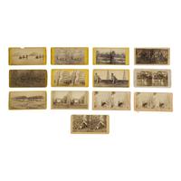[Early Photography]. A selection of 25 photos with Civil War, sports, and photographic interest.
