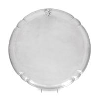 A Large Falick Novick Arts & Crafts Silver Serving Platter